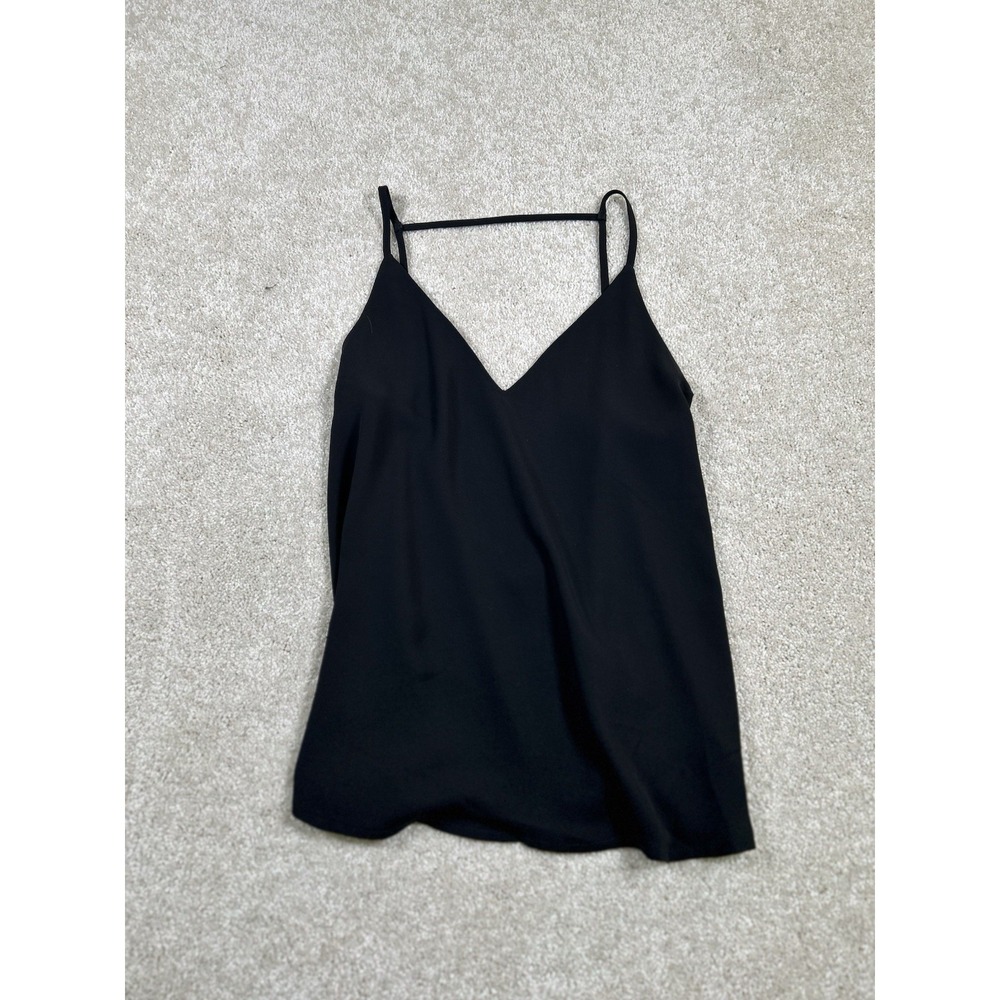 Blue Blush Womens Size S Black Strappy Cami